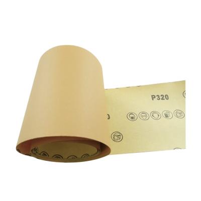 China Surface Sandpaper Maker Gold Sand Paper Polishing Roll Polishing Abrasive Tool for sale