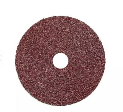 China Emery Paper 4inch/5inch/6inch/7inch Fiber Disc Fiber Disc Polishing Sanding Abrasive Maker for sale