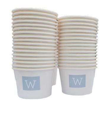 China Disposable 100ml Print Ice Cream Paper Cup And Spoons Manufacture Wholesale Ice Cream Paper Cups Price for sale