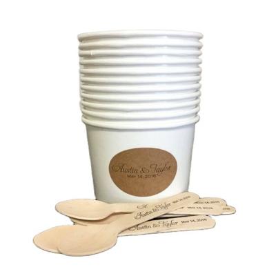 China Disposable Customized  single  wall take away cups for sale