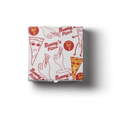 China Recycled Materials Cheap corrugated  takeaway brown pizza boxes with logo for sale