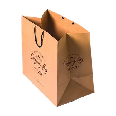 China Recycled Materials Cheap Price  Recycled paper bag kraft bag custom for sale