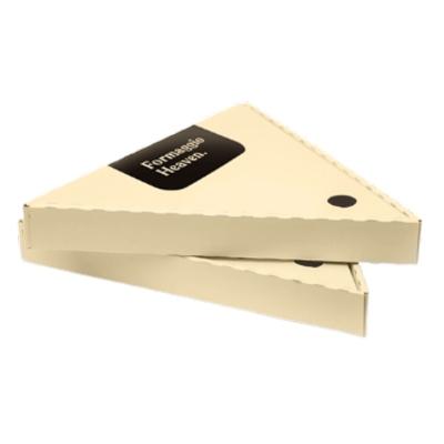 China Recycled Materials Cheap Custom Corrugated Cardboard Pizza Packaging Boxes Price Supplier for sale