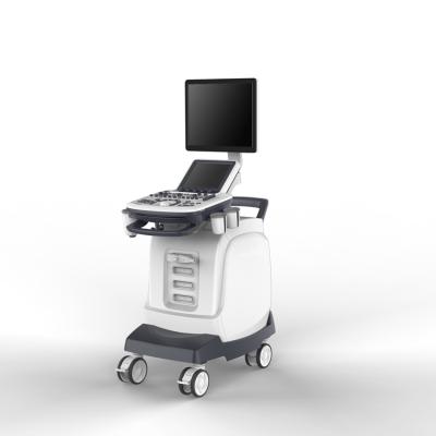 China Metal Hospital Digital 3D/4D Full Color Doppler Ultrasound Medical Instruments BT-UD92 With Trolley Ultrasound Scanner Machine for sale