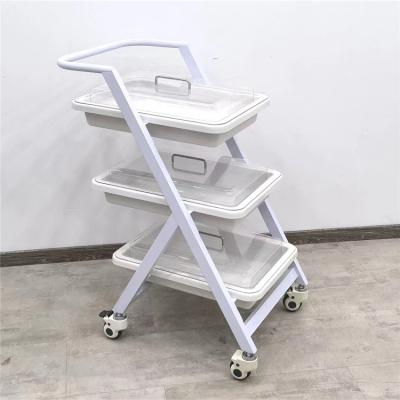 China BT-SIT027 Cheap Medical Hospital Treatment Trolley Price Inpatient Trolley Trolley, Endoscope Trolley Instrument Trolley With Casters for sale