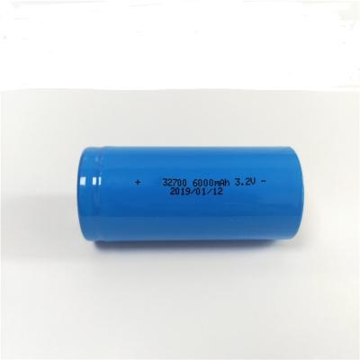 China Plays 32650 LifePo4 Battery Cells 3.2V 32700 LFP 3.2V 6AH Deep Cycle Life 6000mAh Batteries for sale