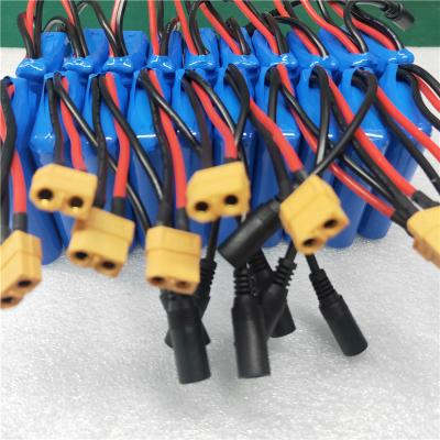 China Toys 18650 3p1s Lithium Ion Rechargable Battery Pack 3.7v 6600mah for sale