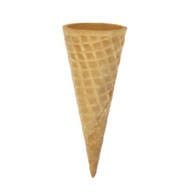 China Normal Size Custom Ice Cream Cone Waffle Cones For Supermarket Store for sale