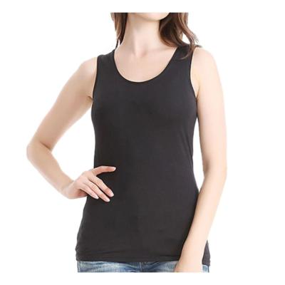 China Breathable Modal Sexy Pure Color Vest Sleepwear Ladies Summer Outlet Factory Tight Knitting for sale