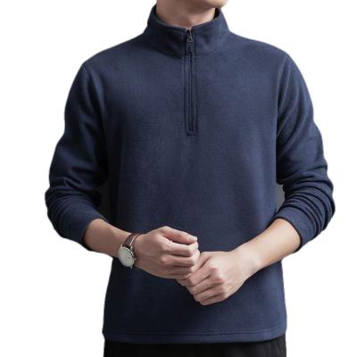 China Men's And Women's Tops Sale Comfort Lapel Zipper High Collar Fleece Fleece High Collar Warm Thermal Suit for sale