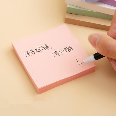 China New Stationery Products Self Adhesive Unique Design Sticky Note Rolls School Supplies Plastic Sticky Note for sale