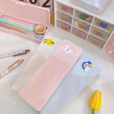 China Popular Cheap Wholesale Custom Kids Personalized Pencil Case Pencil Case Pencil Case For School Stationery Box for sale