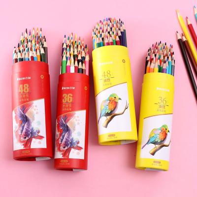 China office & Wholesale School Pencil Kids Educate Students Graffiti Painting Stationery 48 Colors 36 Colors Water Soluble Colored Pencils for sale