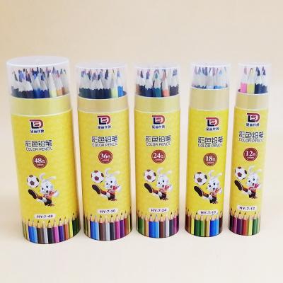 China office & Colorful Graffiti Color Paint Brushes Pencils Stationery School Student Children's Pencil Makers Art Supplies for sale