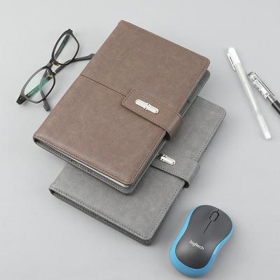 China Printed 2023 Planner Embossed Logo And Pu Leather Direct Sale Notebook for sale