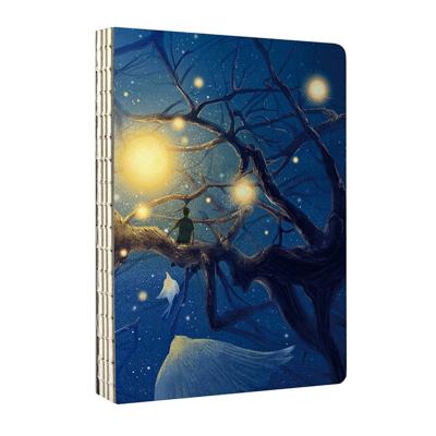 China Printed A5 Hardcover Customized Notebook 2022 Customized Daily Monthly Leather Journal Diary Notebook for sale