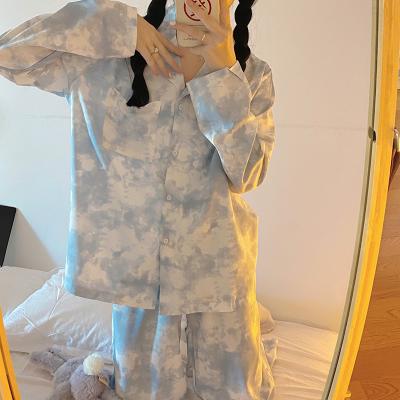 China Wholesal Breathable Winter Plus Size Women's Sleepwear Girls Dressing Sets Nightgown For Ladies Pajamas for sale