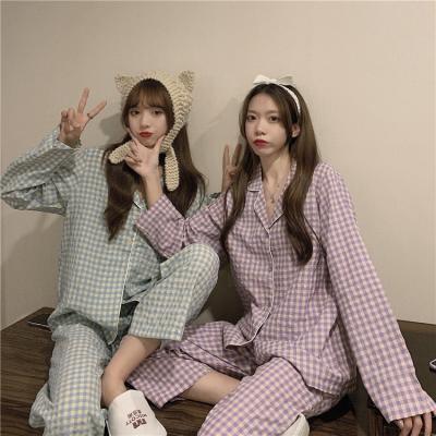 China Breathable Women Pajamas Winter 2 Pieces Printing Female Pijama Sleepwear Pajamas Sets for sale