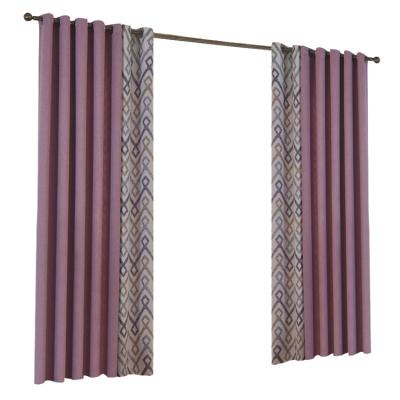 China Effective shading cheap products for sale 2021 high quality new home cotton luxury curtains for bedroom for sale