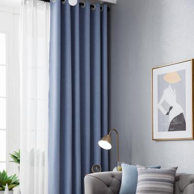 China China Manufacturer Direct Wholesale Cheap Effective Shading To Blackout Fabric Curtains For Luxury Living Room for sale