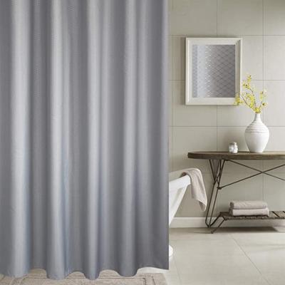 China Sustainable And Cheap Household Waterproof Rust With Hook Shower Curtain For Bathroom for sale