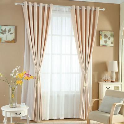 China Modern times high quality low price sale 2021 fashion new luxury plain led curtains fabric for sale