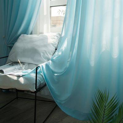 China Modern Times Best Things To Sell Nordic High Quality Custom Made Single Sheer Voile Curtains for sale