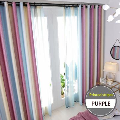 China Manufacturer Wholesale Cheap Hot Sale Splicing Damask For Bedroom Fashion Satin Curtain for sale