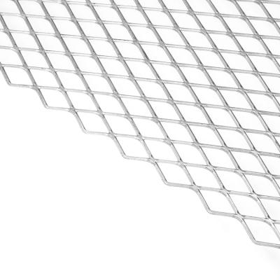 China Expanded Screen Stainless Steel Metal Sheet Flattened Diamond Mesh for sale