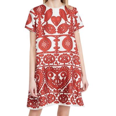 China Anti-Static Neck Designs Fancy Cotton Pakistani Dresses For Women for sale