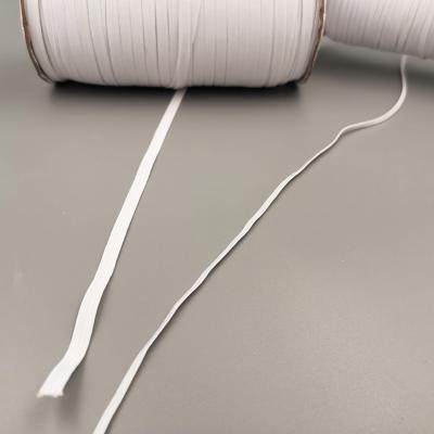 China Elastic Flat Braided Elastic Band Working Material for sale