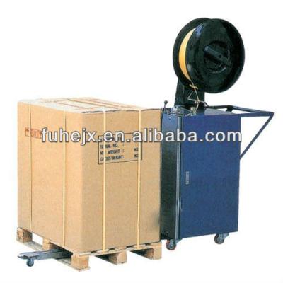 China YS-D semi-automatic product strapping machine with pallet for sale