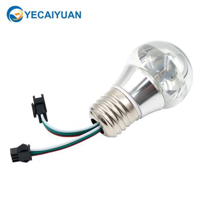 China LANDSCAPE energy saving led light string bulb 12V 3W/5W/7W/9W/12W RGB rgbw led pixel lamp for sale