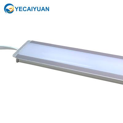 China LANDSCAPE customized diy different size 12V /24V 60leds /144leds RGB RGBW Sk6812 ws2812b LED aluminum profile optical guide for sale