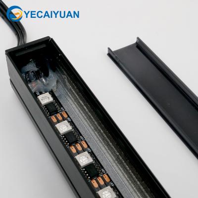 China 12v LANDSCAPE Aluminum Led Strips Aluminum Led Profiles Quality Optical Bar 0.5m/1m RGBW Variable RGB Led Light Bar for sale