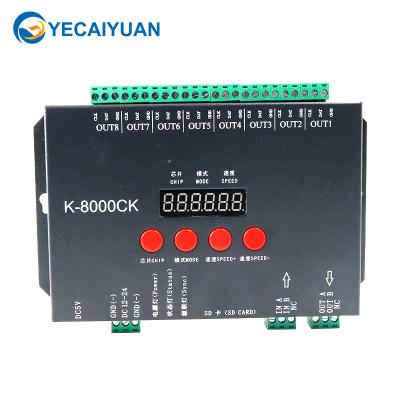 China LANDSCAPE High Quality Led Pixel RGB Color K-8000ck Full Color Controller Dc 5-24v Controller for sale