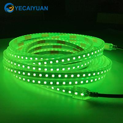 China Outdoor waterproof led light RGB pixel led fita led RGB 5050 T01-24V-2835-108 led light bar PVC coating led strip for sale