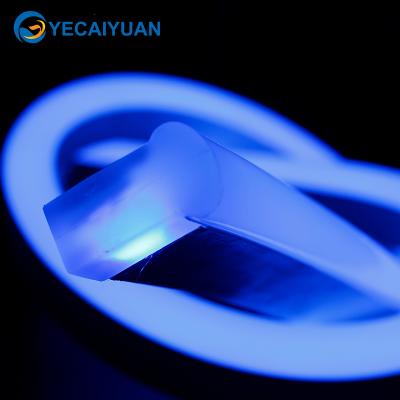 China LANDSCAPE Colors Neon Light Cable Side Bend Neon Lighting White Pixel RGBYW 12V 24V IP68 Waterproof Neon Strip for sale