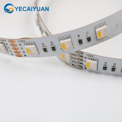 China Custom 24v 3oz LANDSCAPE pcb brightness top rgbww 120 60 leds/m led strip IP20 IP65 IP67 IP68 led strip light 12v 24v for sale