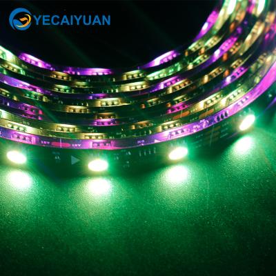 China 1m/5m/10m PCB SMD3535 5050 Led Strip 2835 rgbic SM16703 LANDSCAPE Magical RGB Color Led for sale