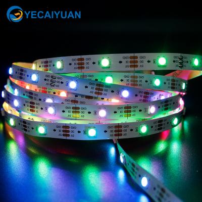 China LANDSCAPE 5V RGB Led Strip Light SK6812 5050rgb Addressable Pixel Dreamy Color Led Strip Light Digital Led Strip for sale