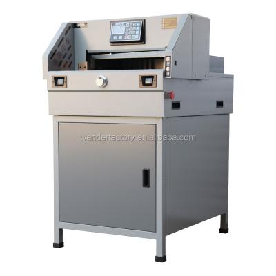 China Garment Shops WD-4908S Vending Maker Small Paper Cutting Machine 18 Inch Programmable Paper Cutting Machine Te koop