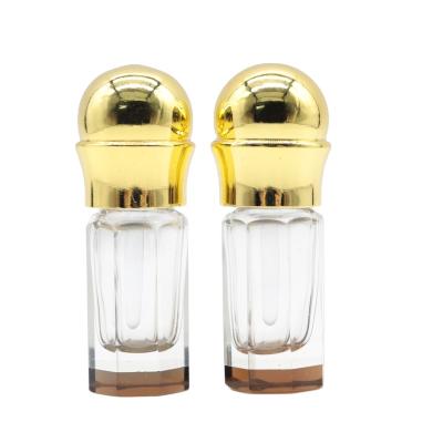 China Wholesale Glass Bottle 3ml 6ml 12ml Arabian Bottle Attar Fancy Personal Care Essence for sale