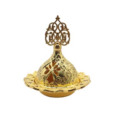 China Wholesale Arabic Bakhoor Ramadan Incense Burner Oud Burner Alloy Censer Arabic Incense New for sale