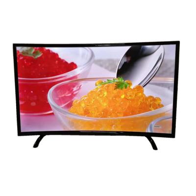 China Hotel Quality Manufacturer Bezel Design 32 inch 4K 65 inch 50 inch 40 inch HD 720P Smart TV Curved Screen for sale