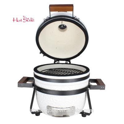 China Adjustable Size SEB Mini Ceramic Grill/Mini Charcoal Grill/13 Inch Portable Pulgadas Kamado Grill for sale