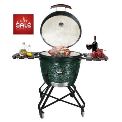 China Adjustable Height SEB KAMADO / EGG BARBECUE XL STEEL Ceramic Charcoal Grill / Kamado Bono 26 for sale