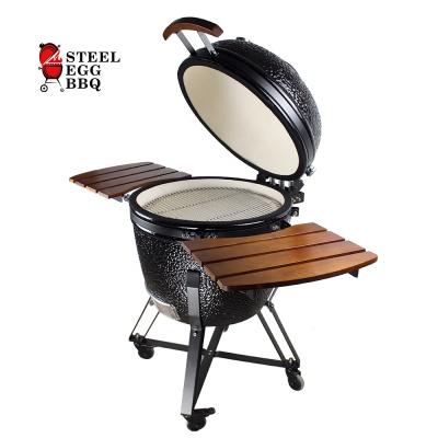 China Adjustable Size SEB KAMADO/Black Charcoal BBQ EGG Joe komodo kamado grill STEEL classic ceramic bono size big big for sale for sale