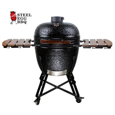 China Adjustable Size SEB KAMADO / STEEL EGG BARBECUE Poland Barbecue Grill With Ogrodowe Ceramiczny Fish Pit Fire Ring Grill Charcoal Satay Grill for sale