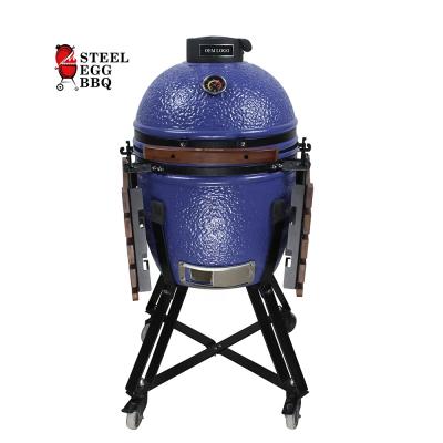 China Hot sales SEB KAMADO 2020 size adjustable cheap ceramic turkey kamado smoked grill porcelain keramik grillar 18 inch pro for sale